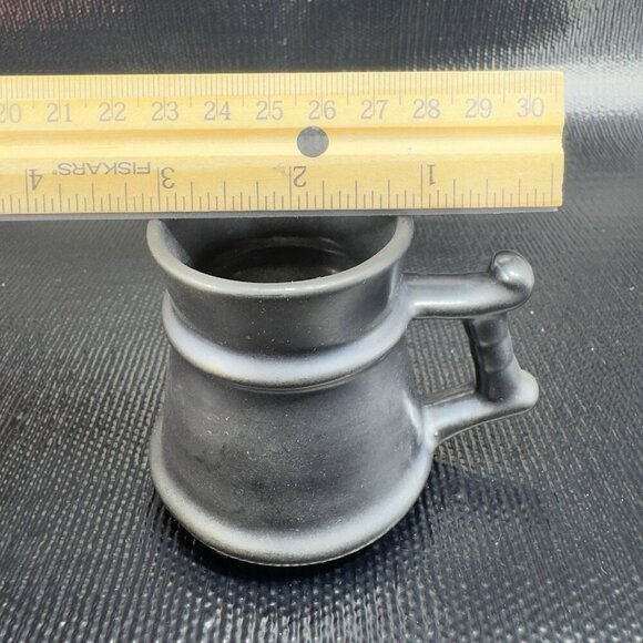 Vintage Prinknash Abbey Ceramic Tankard Cup England Toothpick Holder Small Cup - Picture 4 of 11